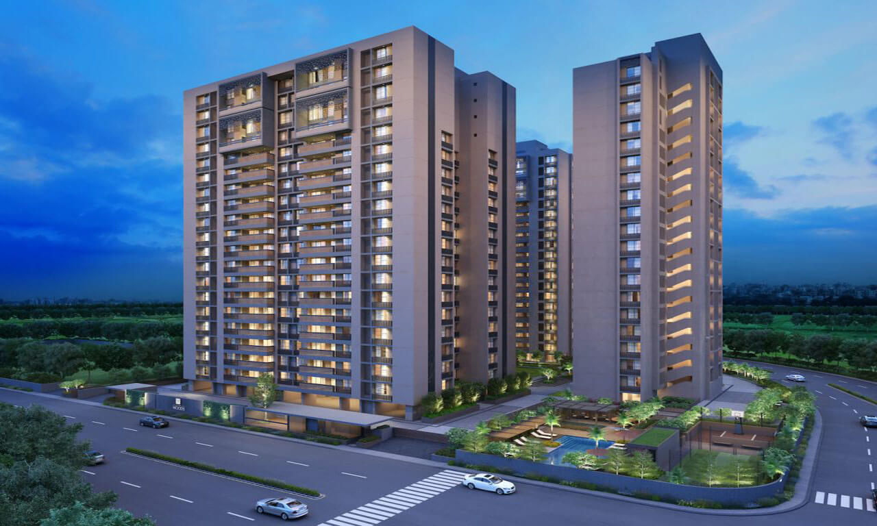 4-5 BHK Residential Apartment of Rivera Woods at Shela