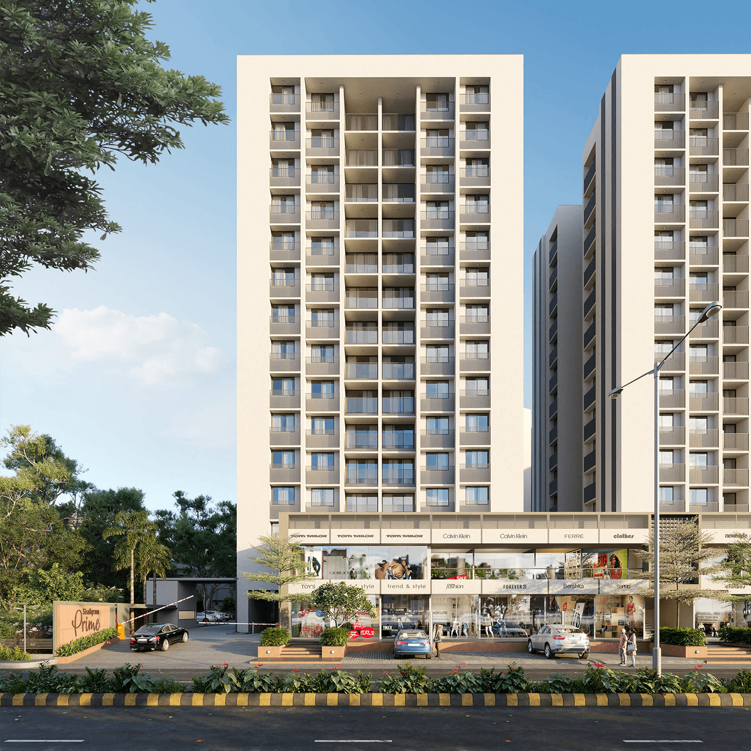 2-3 BHK Residential Apartment of Shaligram Prime at South Bopal