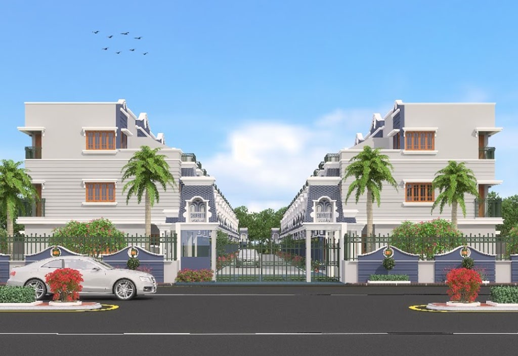 Bunglows Residential of Shivanta Castle at Raysan