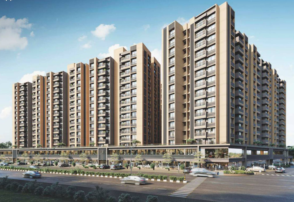 3 BHK Residential Apartment of Sun Atmosphere  at Shela