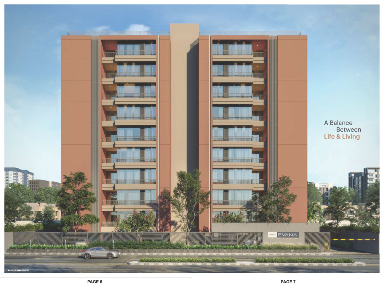3 BHK Apartment of Yash Evana at Jagatpur